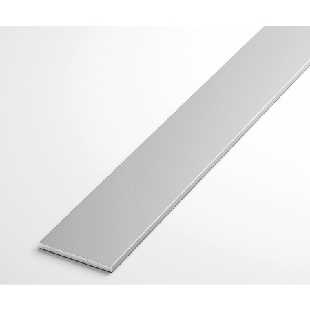Полоса алюминиевая серебро глянец 20мм